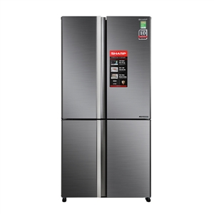 TỦ LẠNH SHARP SIDE BY SIDE 4 CỬA 639L INVERTER SJ-FX640V-SL, tu lanh sharp side by side 4 cua 639l inverter sj fx640v sl