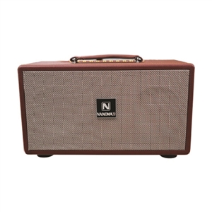 LOA NANOMAX XÁCH TAY 2 PASS ĐÔI - 260W GỖ BỌC DA MỀM, loa nanomax xach tay 2 pass doi 260w go boc da mem