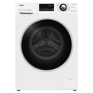 MÁY GIẶT AQUA INVERTER 9KG CỬA TRƯỚC AQD-D900F-W, máy giạt aqua inverter 9kg của truóc aqd d900f w