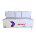 TỦ ĐÔNG SANAKY 1 NGĂN ĐÔNG 3 NẮP DỞ INVERTER 1100L VH1199HY3
