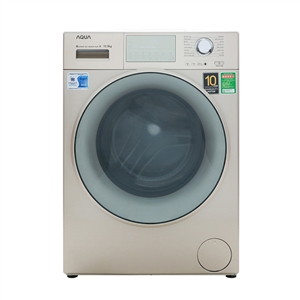 MÁY GIẶT AQUA INVERTER 10,5KG CỬA TRƯỚC AQD-D1050E, máy giạt aqua inverter 10 5kg của truóc aqd d1050e