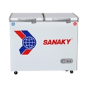 TỦ ĐÔNG SANAKY 2 NGĂN 2 NẮP DỞ 250L VH-255W2