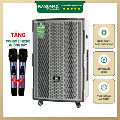 Loa K&eacute;o NANOMAX 5 TẤC SK1802 950W Trả G&oacute;p Tại Long An, Hồ Ch&iacute; Minh &ndash; Sức Mạnh &Acirc;m Thanh Cho Những Buổi Tiệc Lớn
