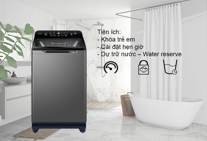 may giat aqua 8.5kg | tra gop nhanh