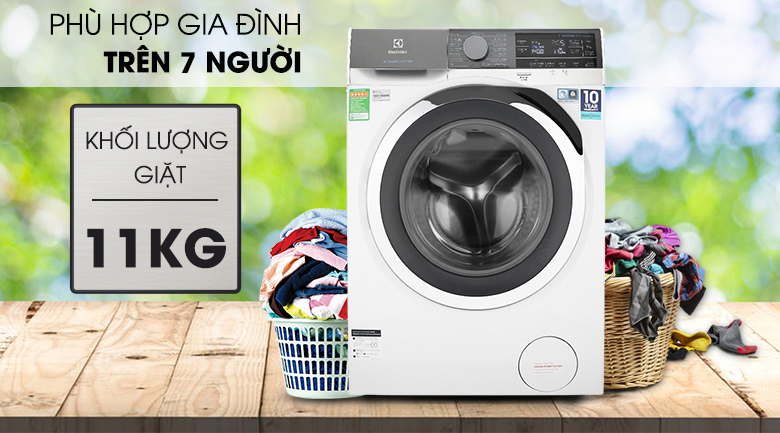 may giat electrolux 11kg | tra gop nhanh