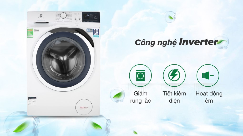 may giat 9kg electrolux | tra gop nhanh 