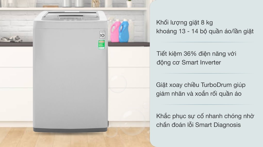 may giat lg 8kg tra gop | tra gop nhanh
