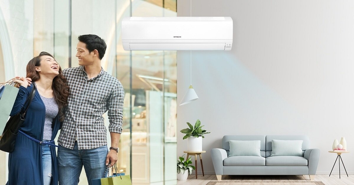 may lạnh 1,5 hp inverter hitachi | tra gop nhanh