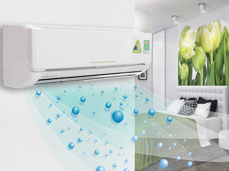 may lanh mitsubishi heavy 1,5hp | tra gop nhanh