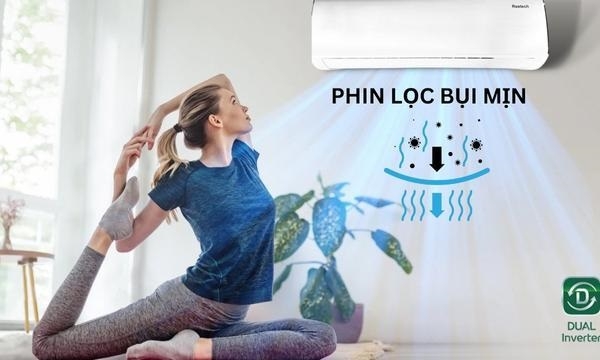 may lanh 2hp reetech inverter | tra gop nhanh