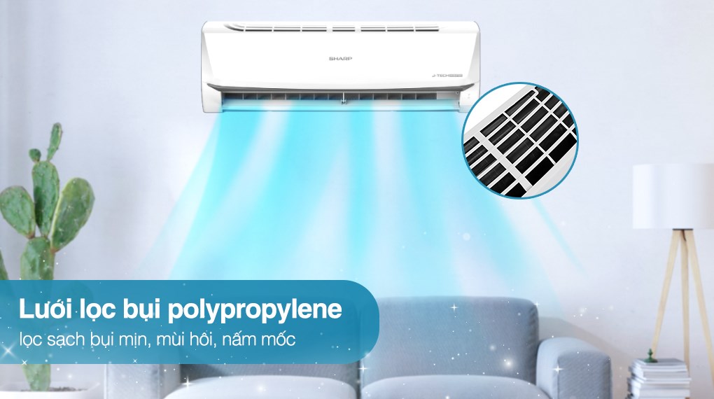 may lanh sharp 1,5hp | tra gop nhanh