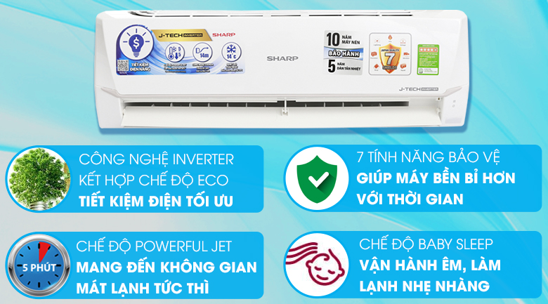 may lanh sharp 2hp | tra gop nhanh