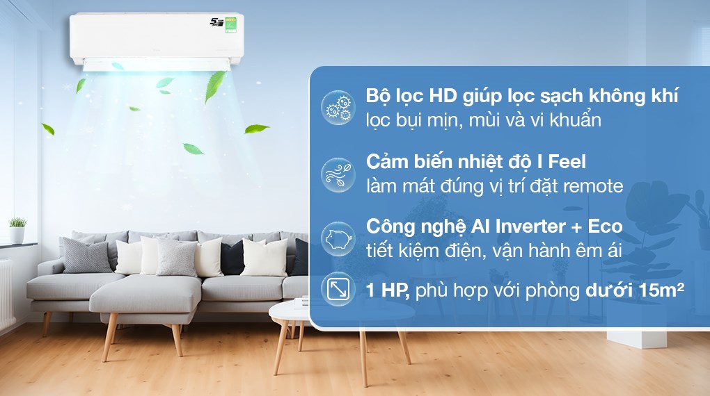 may lanh tcl 1hp inverter | tra gop nhanh