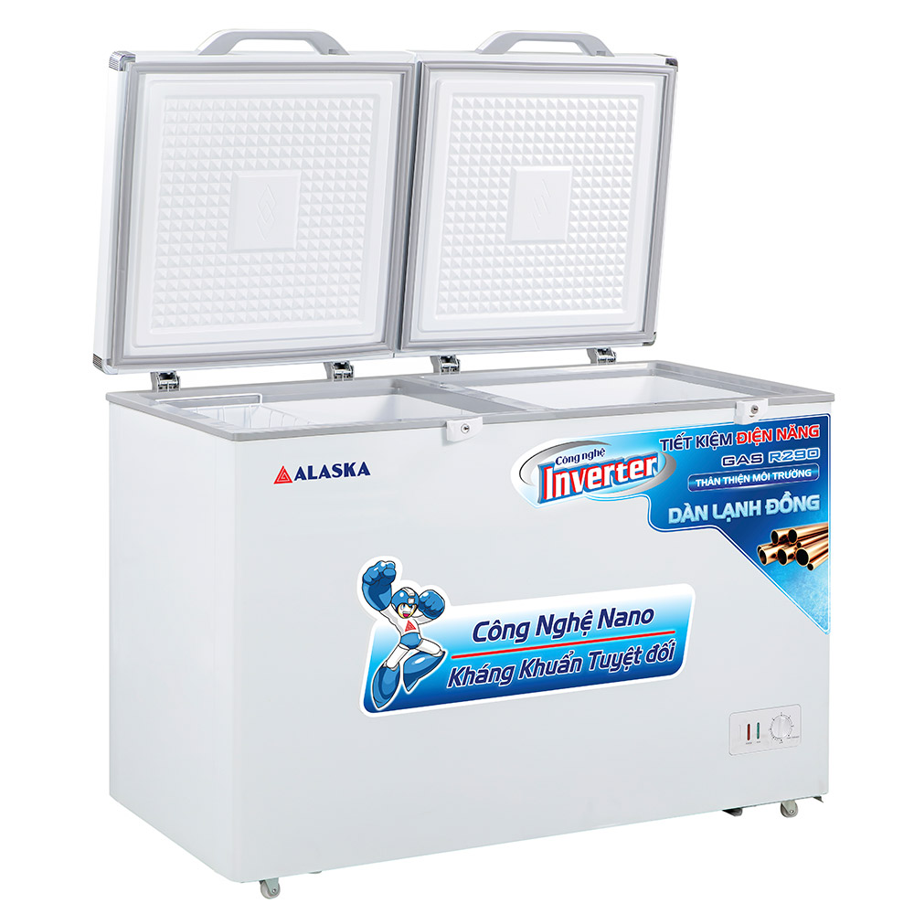 tu dong alaska 372l inverter | tra gop nhanh