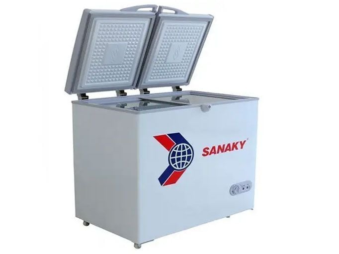 tu dong sanaky 200l inverter | tra gop nhanh
