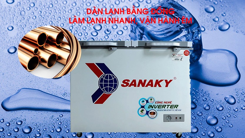 tu dong 250l sanakyt inverter | tra gop nhanh