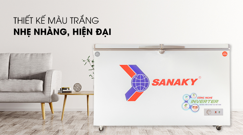 tu dong sanaky 280l inverter | tra gop nhanh
