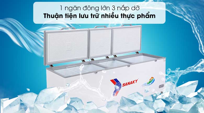 tu dong sanaky 900l inverter | tra gop nhanh