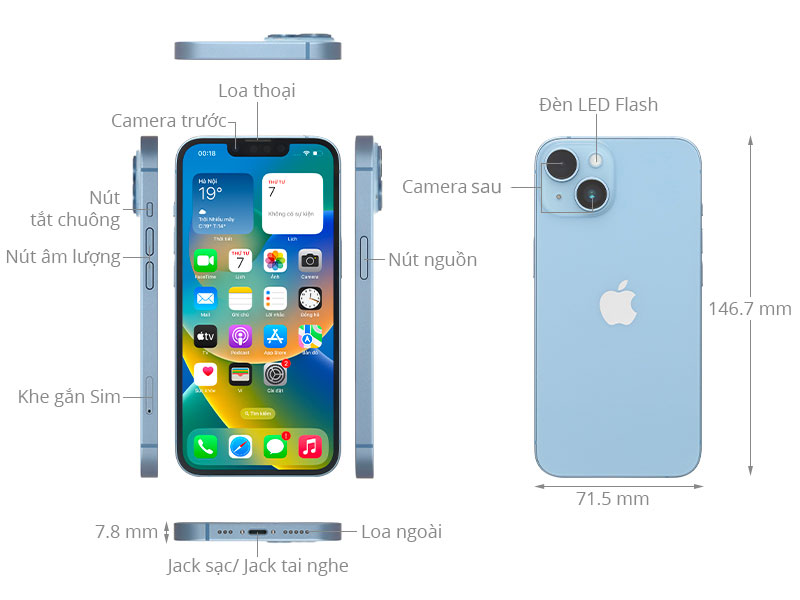 iPhone 14 128GB Trả G&oacute;p Tại Long An, Hồ Ch&iacute; Minh, Bi&ecirc;n H&ograve;a, B&igrave;nh Dương, Đồng Nai, T&acirc;y Ninh &ndash; Cơ Hội N&acirc;ng Cấp Smartphone Đỉnh Cao