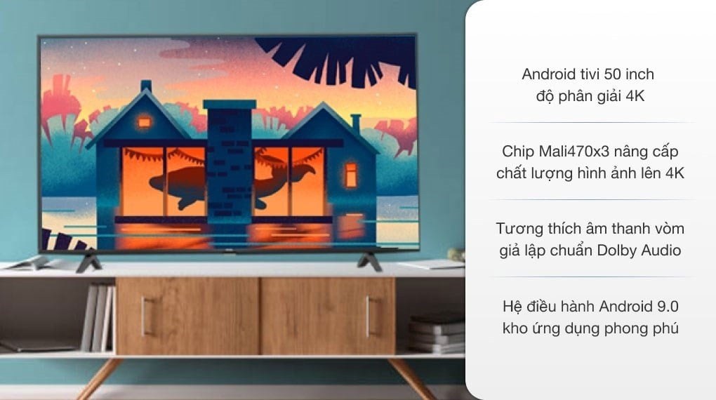 tivi 50in tcl - tra gop nhanh tv 50in tcl - tv 50in 4k tcl tra gop